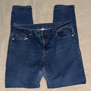 a.n.a Women's Dark Blue Skinny Jeans